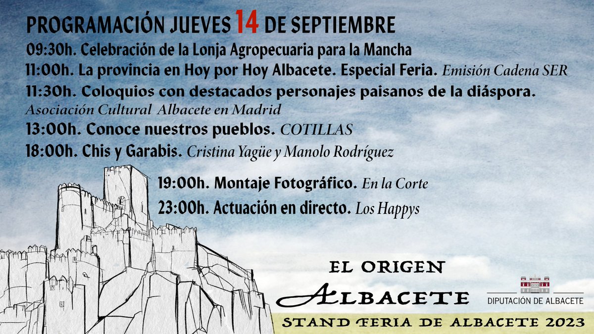 dipualba's tweet image. 📣Vamos que nos vamos, con una de las jornadas más bonitas de la #FeriaDeAlbacete‼️❣️

Como cada 14 de septiembre, se celebra el Día de las personas con #discapacidad, y el #Recinto lo vive desde primera hora

Veníos a disfrutarlo y pasaos a visitarnos, porque tenemos todo esto👇🏼