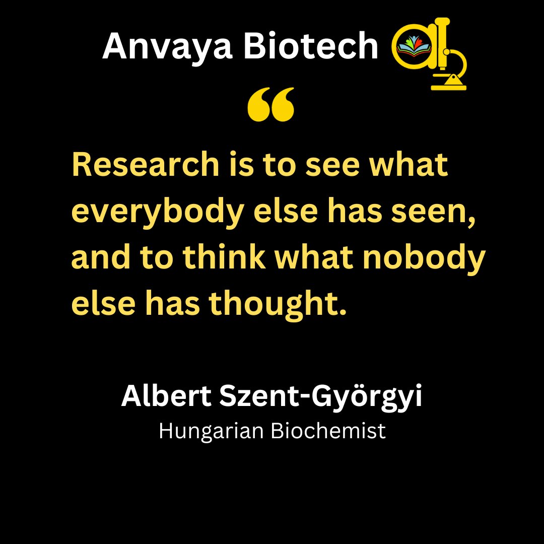 AnvayaBiotech's tweet photo. Albert Szent-Györgyi isolated vitamin C in 1928. He received the 1937 Nobel Prize in Physiology or Medicine for his work.
https://t.co/UKDpo3PmCv
#letsbepractical #stemeducation
#biologist #phd #biotech #Scientists4Future https://t.co/ixzxtcRizy