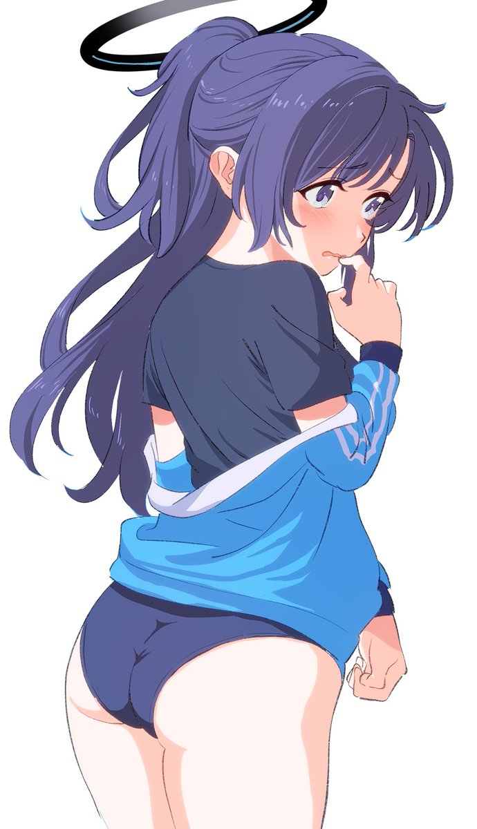 Irelia_is_god's tweet photo. #ブルアカ　体ユウカ https://t.co/9pMdgQiINV