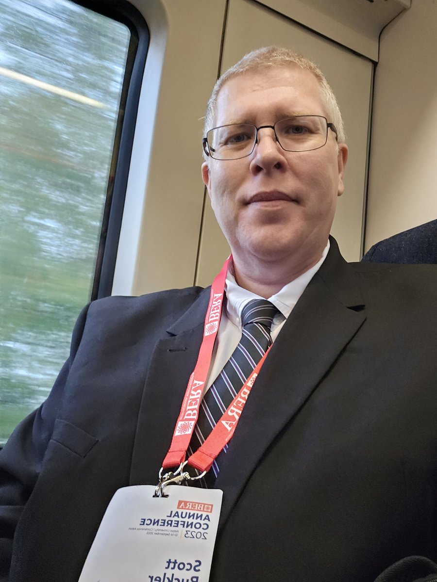 On my way to the third and final day of what has been a thoroughly engaging, though provoking conference at #BERA2023

Lookong forward to the collaborative workshop at 11am in MB 554 with <a href="/TheEdiout/">The Moore</a>