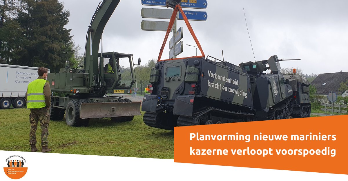 De planvorming kazerne Kamp Nieuw-Milligen (KNM) in Apeldoorn is in volle gang. Voorzitter van de GMC vVBHKAZ Roberto van der Pol gaf onlangs aan de CMC een update over de planvorming en ging in op de rol die medezeggenschap hierin speelt: bit.ly/3Zg0WDw/