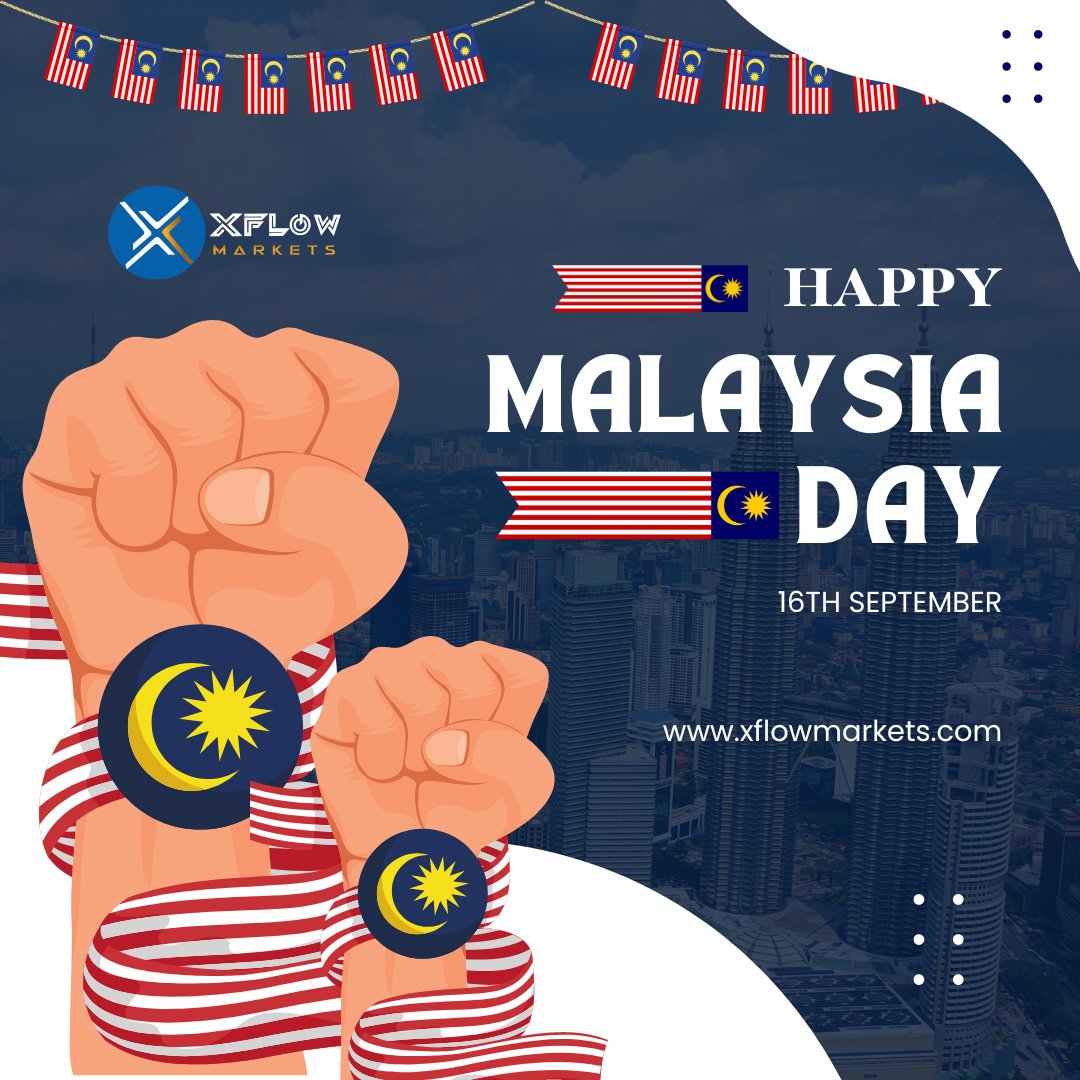 Happy Malaysia Day!
.
.
Join our telegram group 👇
t.me/xflowmarketsre…
.
.
#malaysiamerdeka #merdeka #malaysia #malaysiaprihatin #malaysia #malaysiaday #freedom #power #free #democratic #democracy