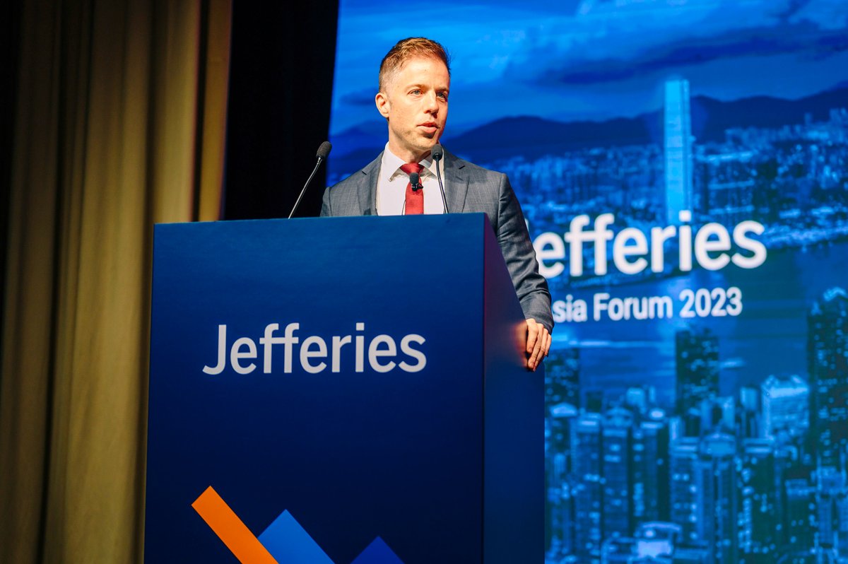 Grateful for the opportunity to participate in the
<a href="/Jefferies/">Jefferies</a> Asia Forum last week in Hong Kong, where I spoke on China-Japan relations. Bottom line, while both sides want stability, ties face many risks, incl. Taiwan, J's drive for econ security, and the East China Sea dispute.