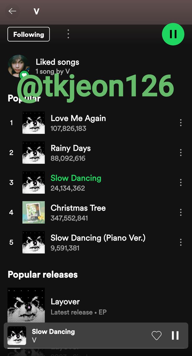 tkjeon126's tweet photo. @flowersoffire_ Slow dancing because its like travel with me vibe to me.  The song is so relaxing https://t.co/el04wBBqfO