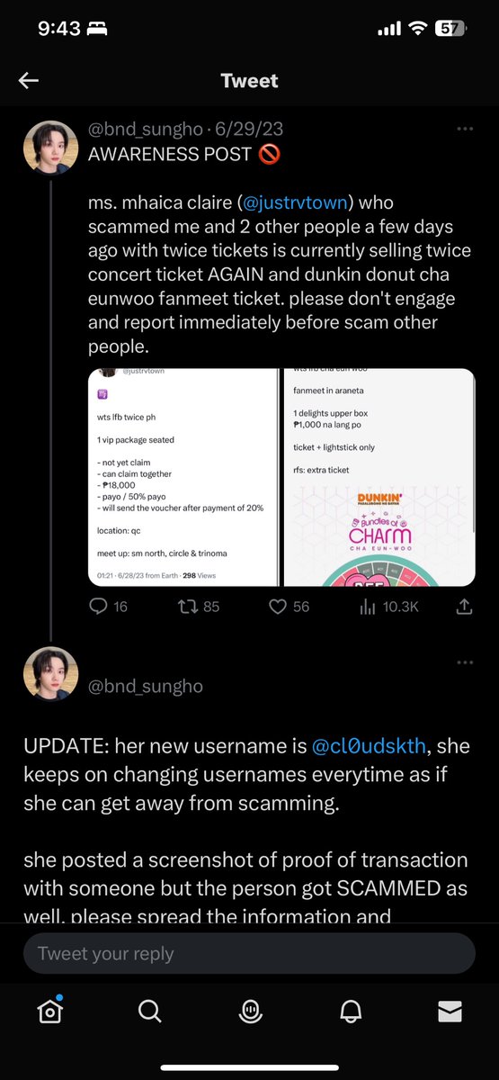 therealachie_'s tweet photo. here is more proof of this person scamming https://t.co/fvjcOqsyg6