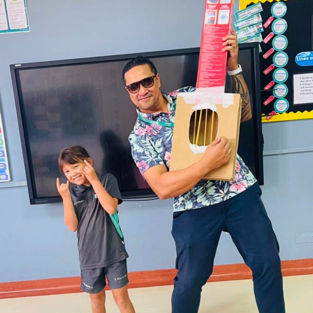 Grade 3 students are unleashing their inner rockstars by building their very own rock and roll guitars! 🤘📚🎵 Music education at its coolest!

#BeyondRaha #proudlyTaaleem