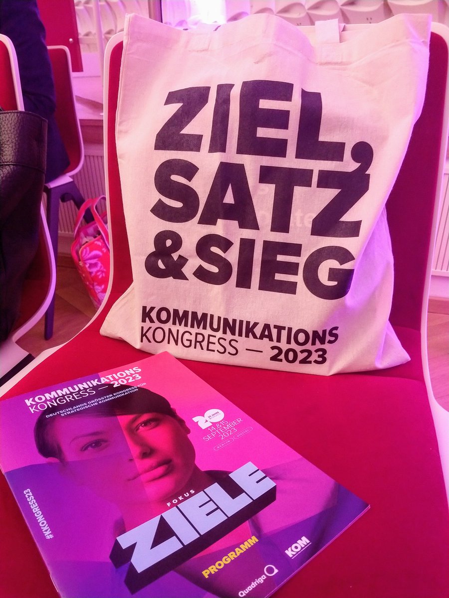 Looking forward to learning about trends, best cases, AI in communications and more at the Communications Cogress in Berlin <a href="/kkongress/">Kommunikationskongress</a>. #KKongress23