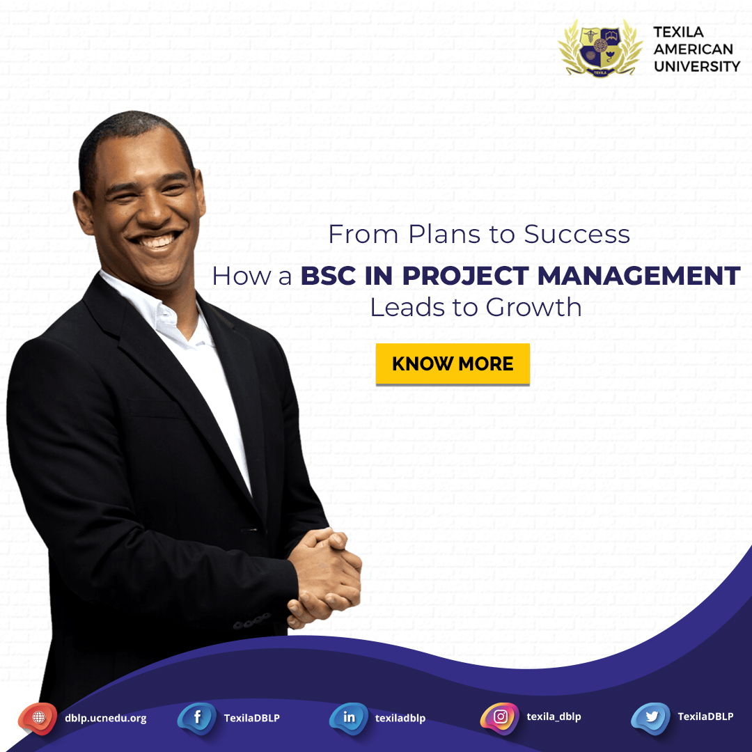 TexilaDBLP's tweet image. Explore how a Bachelor of Science in Project Management propels individuals from envisioning plans to achieving remarkable success.

Read more -  zm.tauedu.org/blog/bsc-in-pr…

Enroll Now - apply.tauedu.org/dblp/bachelor-…

#Texila #TexilaAmericanUniversity #BScPrograms #DistanceLearning