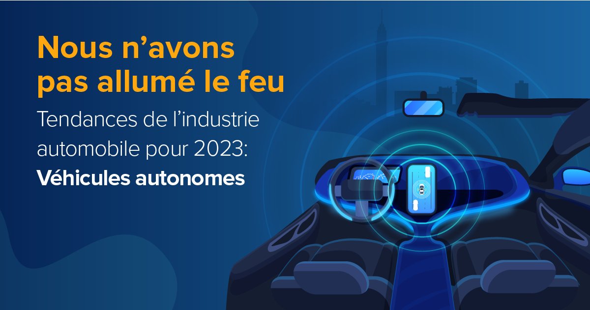 La sécurité étant toujours la priorité, de quels autres éléments un véhicule à conduite autonome a-t-il besoin ? 🚗💨

Pour en savoir plus sur les tendances du secteur automobile, lisez notre blog 👉vistex.link/3XLOFGm

#Automobile #Tendances2023 #VéhiculeAutonome