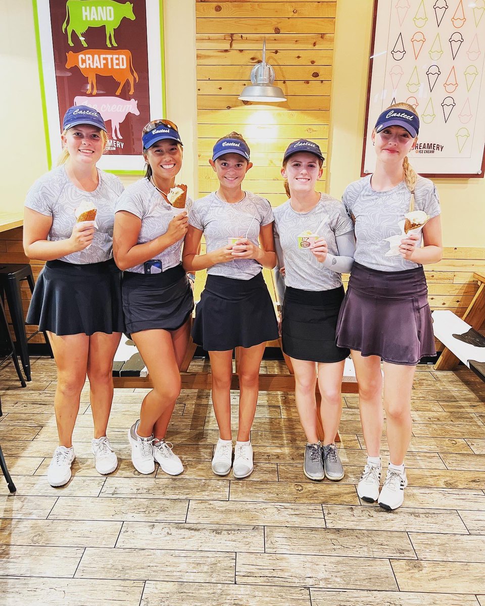 Today the Girls shot +5 as a team at San Marcos - but we also got a chance to celebrate Senior Night with Rayna Johnson (who is also celebrating a birthday). Congrats girls on a great round!