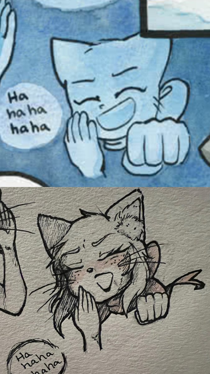 sm_plott's tweet photo. Bittersweet Candy Bowl bcb panel redraws are fun for expression practice https://t.co/Ir204tNPKa