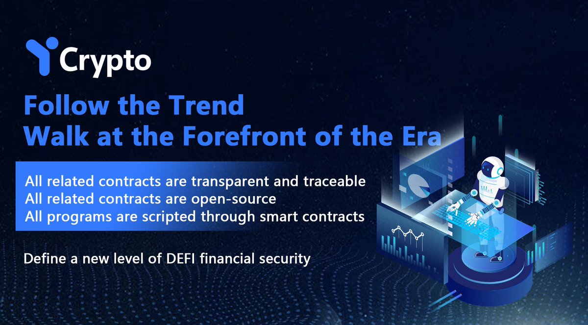 YCrypto_888's tweet photo. Follow the Trend 
Walk at the Forefront of the Era
#YDJ https://t.co/gh1ywt2of1