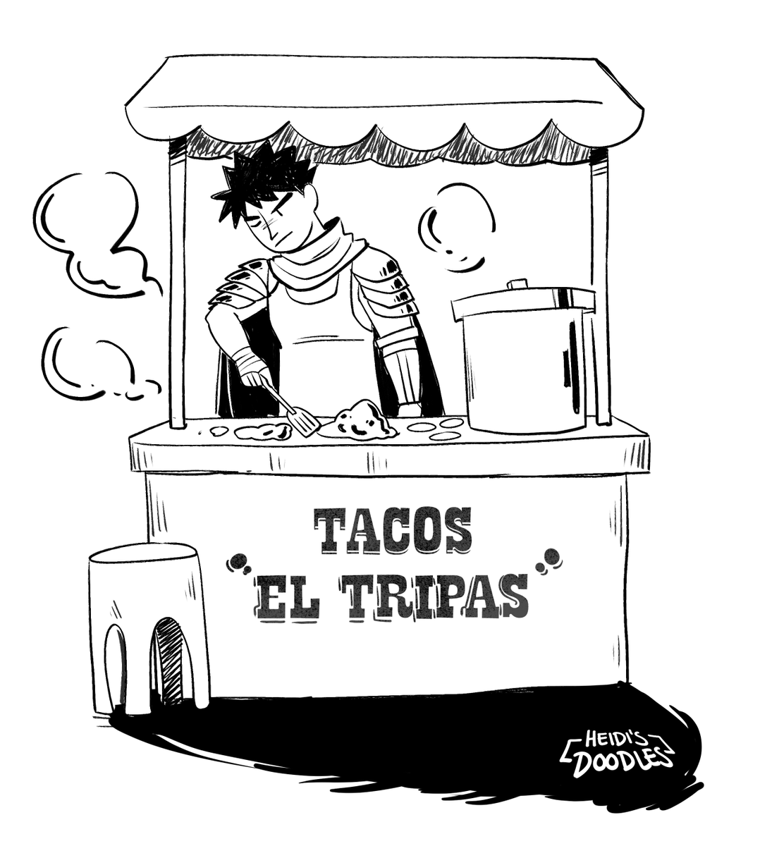 "Cuantos va a querer joven?"