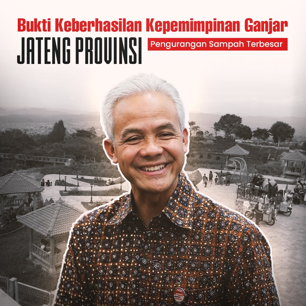 Pengurangan sampah yang terjadi di Jateng hingga mencapai sebesar 1.232.732 ton dengan tingkat keterkelolaan sampahnya hingga sebesar 66,19 persen.

Ganjar Pranowo sukses mengcounter isu sampah 🌎🌍🌏 global.

#GanjarPresiden #GanjarUntukSemua