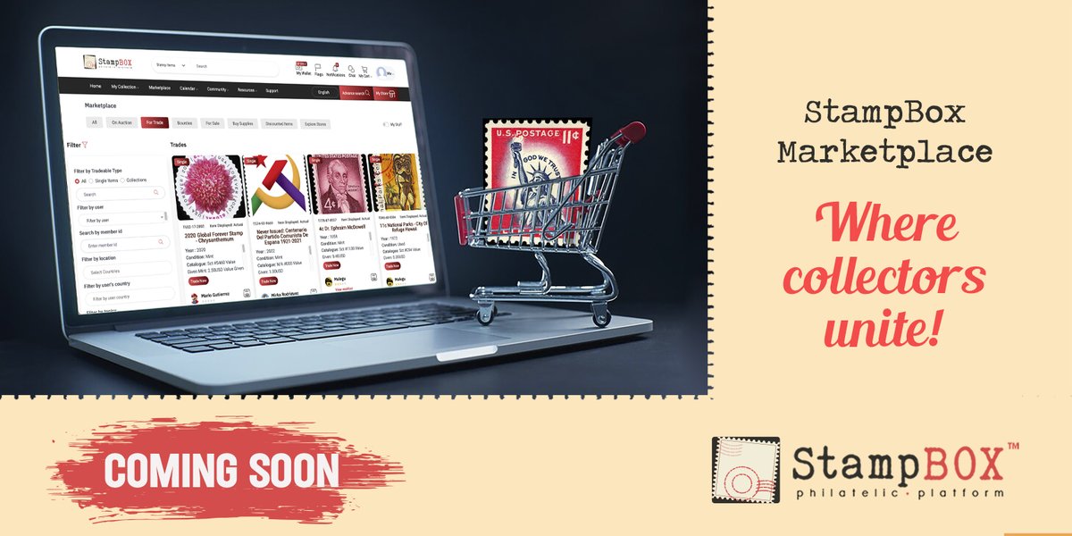 #StampBox #Philately #StampLovers #Hobby
Dive into a bustling community of stamp enthusiasts, where passion and expertise converge. Discover hidden gems, strike up deals, and foster valuable connections that will elevate your stamp collecting journey to new heights!