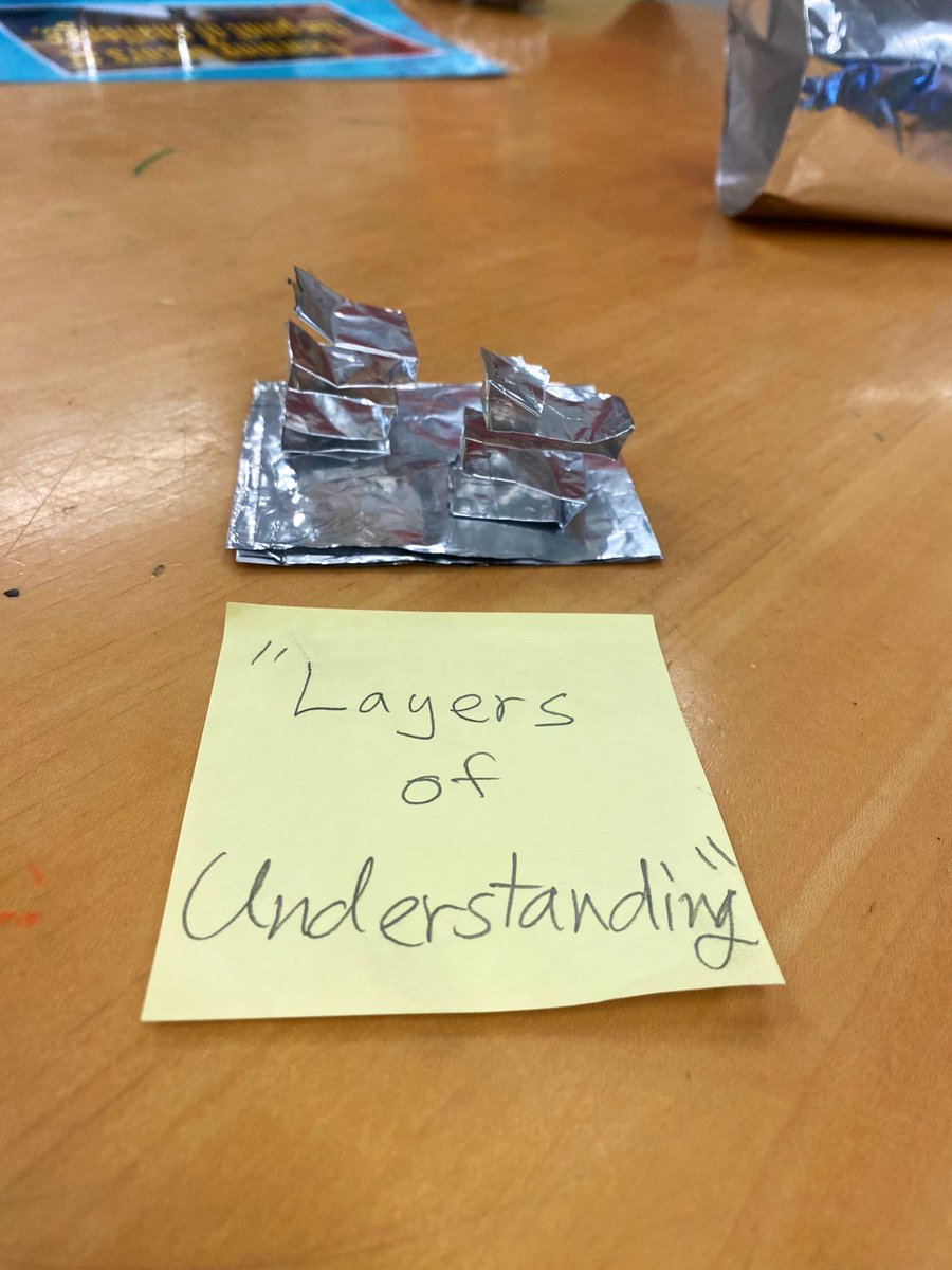 Lafisher214's tweet photo. Teachers “making” kicked off our Cultures of Thinking at @LabSchoolDC series of PD. 

“I used to think I was creative and now I think I am rigid.” 

I cannot wait to continue thinking with my amazing colleagues to #enculturate #challenge #thinkup https://t.co/O0OnKuqyL6