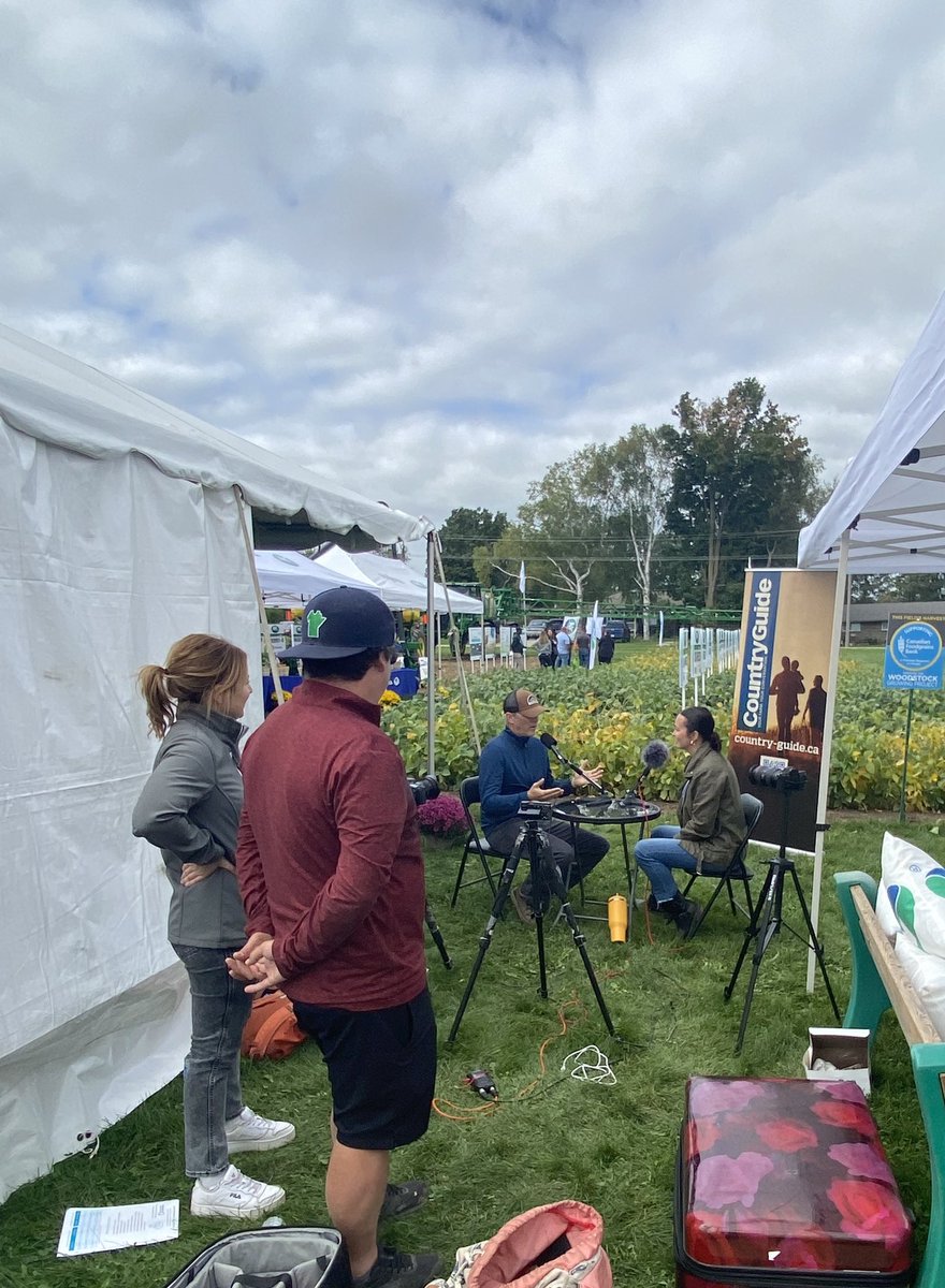 We can attest to that <a href="/CrowleyArklie/">Christina Crowley-Arklie</a>! 
Can’t wait to hear all the 🔥 interviews the great guests <a href="/CntryGuide/">Country Guide</a> 
It was <a href="/NKSeedsCanada/">NK® Seeds Canada</a> pleasure to be the host location today.