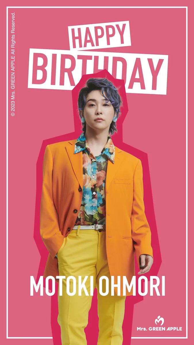 Mrs. GREEN APPLE大森元貴Motoki'sBirthday2025 F59FMsWbAAAzAEB?format=webp&
