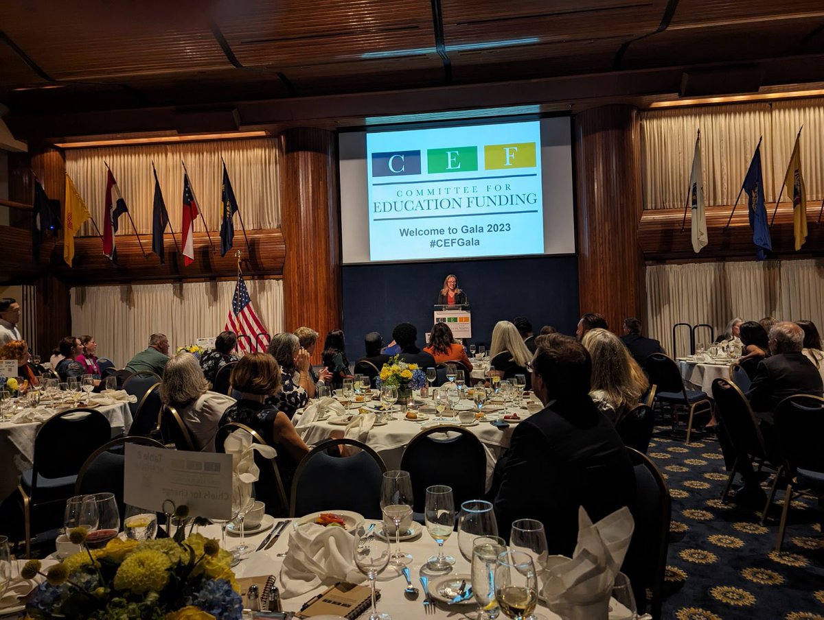 GUALAEmily's tweet photo. Congratulations to @edfunding and @SL_Abernathy for a fantastic gala! A great event to give all the DC education policy wonks momentum to continue our important work. I was honored to award @RepHuffman with the Natcher Service Award. #CEFgala https://t.co/fwSCSXo2l5