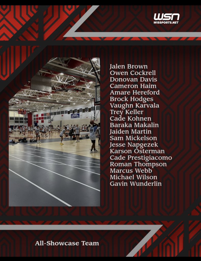 CadePresti's tweet photo. Had a great time at the WSN Basketball Showcase this past weekend. @WisBBYearbook @EventsWSN @basketballWSN @AppletonEastBB https://t.co/RDpHpVHmiR
