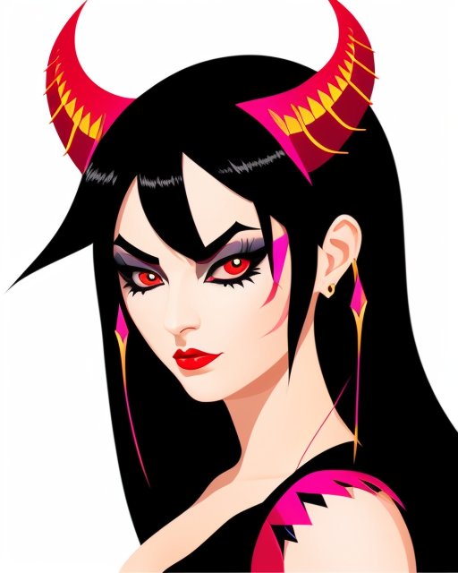Wolf_n_Cat_'s tweet photo. We hope to see you tonight for our #TalesofBerseria stream starting at 11pm AZ time! Until then though some more AI generated art! More demon queen! (This might be my favorite so far) https://t.co/n1WrgPUPrN
