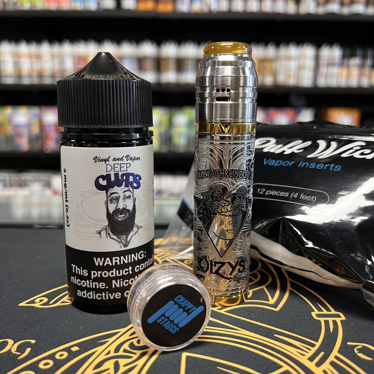 mike_delights's tweet photo. Now that’s a combo. Checking out some Chappy Coils. Drift RDA is a really well made RDA with excellent flavor.
https://t.co/yX9uhfat0k
#VapingDelights #vapingisnottobacco #vapeshop #vapingsaveslives #rda #mechmods https://t.co/sYyZDFW12l