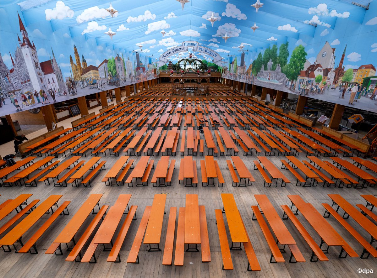 今日から10月3日まで、ミュンヘンでオクトーバーフェストが開催され