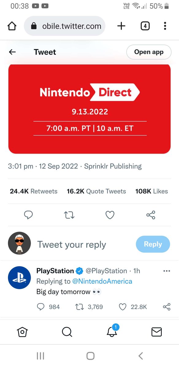 PR0cessExpress's tweet photo. @PlayStation Last year lmao!🤣 https://t.co/JHHStdyxy9