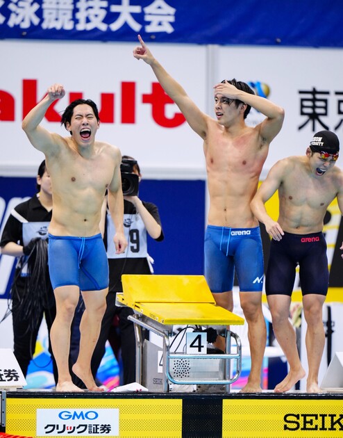 swimcoverage's tweet photo. 競泳インカレ男子総合2位 チームが“ひとつ”になった日
https://t.co/3AtpURl3nI

『日本でいちばん盛り上がる大会』と呼ばれていたインカレが帰ってきた。会場には大歓声が響き渡ると同時に、笑顔と涙が満ちあふれた。これこそがインカレである。そんな4日間を戦い抜いた、“日本大学水泳部”の戦いを… https://t.co/qjQ7ePe1F7