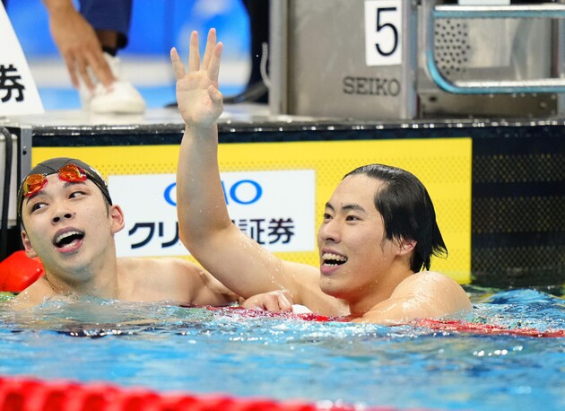 swimcoverage's tweet photo. 競泳インカレ男子総合2位 チームが“ひとつ”になった日
https://t.co/3AtpURl3nI

『日本でいちばん盛り上がる大会』と呼ばれていたインカレが帰ってきた。会場には大歓声が響き渡ると同時に、笑顔と涙が満ちあふれた。これこそがインカレである。そんな4日間を戦い抜いた、“日本大学水泳部”の戦いを… https://t.co/qjQ7ePe1F7