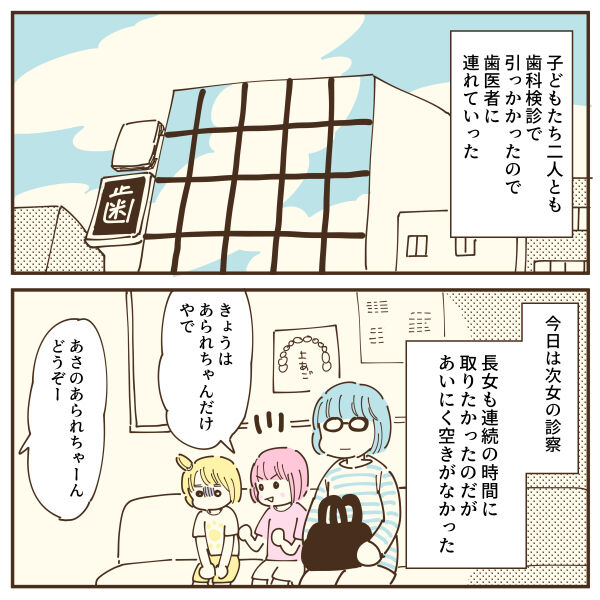 子供たちを歯医者へ連れていった話1/2