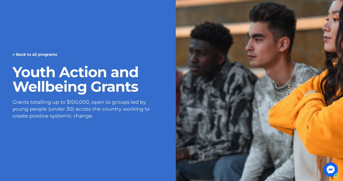 actionskills's tweet image. $100,000 of grant money for collectives led by young people  focused on systemic change.

 @fya_org are  keen to prioritise groups without ready access to funding and led by  people with lived experience of the issue/s they are tackling. 

fya.org.au/program/youth-…