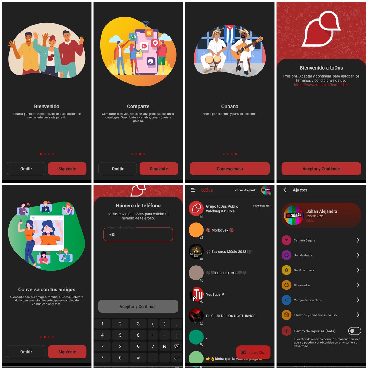 Astyk16's tweet image. Así se ve #toDus en su casi lista versión 2.0.0
