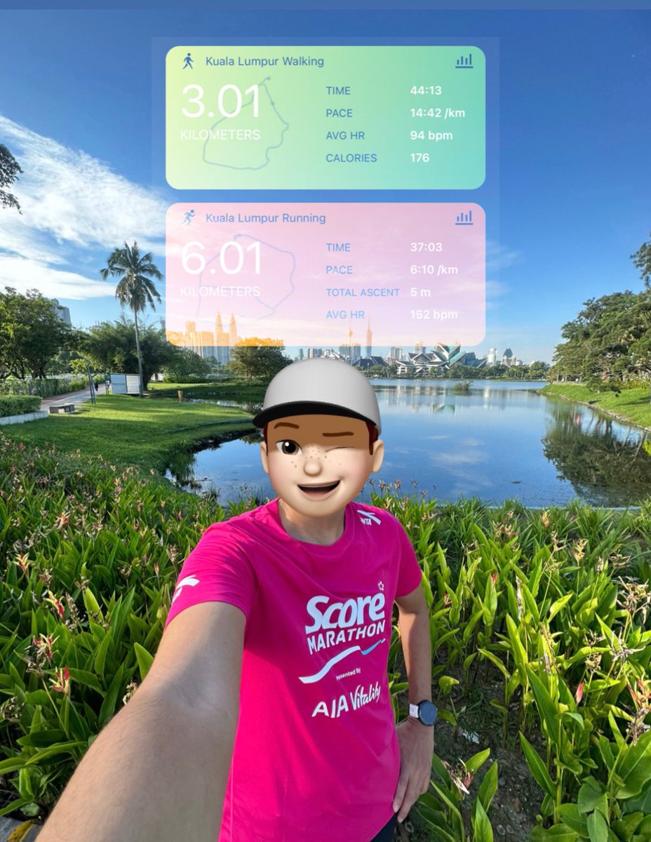 nazmihalim_'s tweet photo. September #14 - W20D4
6K run, 3K walk
257/365
#runstreak
#MenujuKLSCM
#keepgrinding
#beatyesterday https://t.co/VhSxWMO9tG