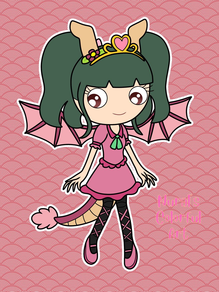 NuralArtist2003's tweet photo. Sushili Day Ep. 16: Sushili as SushiDragon 💖💚🍣💚💖
#character #female #cute #fairy #girl #dragon #dragongirl #dragontransformation #mythicalcreature #art #artwork #drawing #fanart #digitalart #digitalartwork #digitaldrawing #ibisPaintX #NuralsColorfulArt #ArtistOnTwitter https://t.co/jkoj5vJNtz