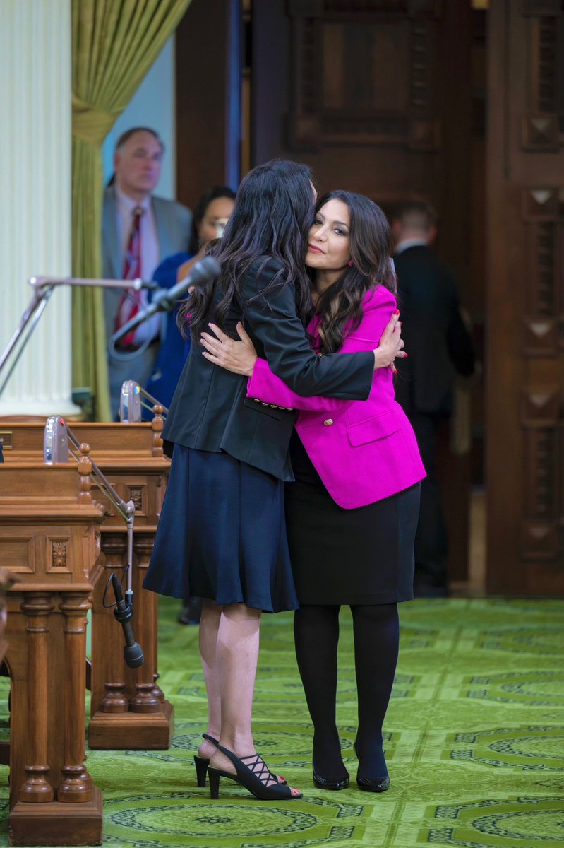SenSusanRubio's tweet photo. Grateful to @AsmBlancaRubio for presenting my bill #SB331 -#PiquisLaw, today. This law, inspired by the tragic loss of 5 yr old Piqui in 2017, emphasizes training in domestic violence for family court proceedings. Unanimous support shows our united mission to #ProtectOurChildren https://t.co/dtQupvAlYU