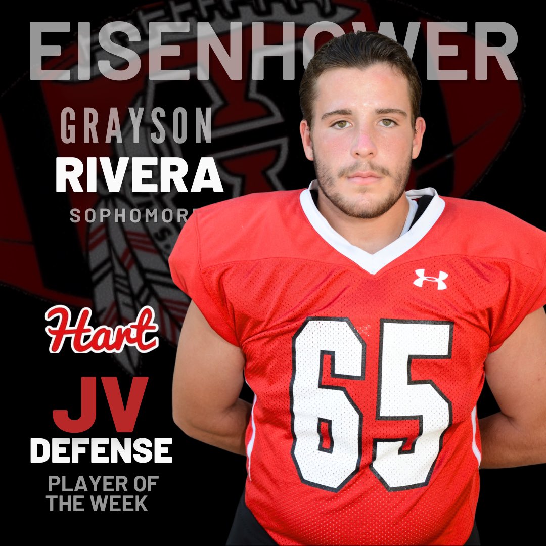 HartHSFootball's tweet photo. JV Players of the Week 🔥Eisenhower #gohartorgohome https://t.co/wFnW23lmNi