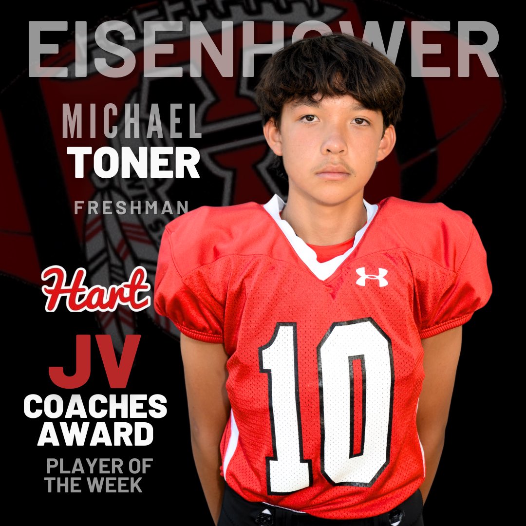 HartHSFootball's tweet photo. JV Players of the Week 🔥Eisenhower #gohartorgohome https://t.co/wFnW23lmNi