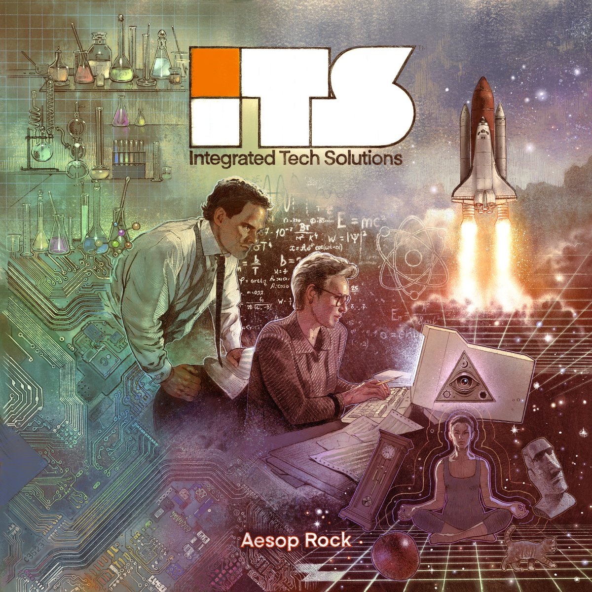 Integrated Tech Solutions by <a href="/AesopRockWins/">Aesop Rock</a> 
11.10.23
Art by: <a href="/ELCORO36/">Justin CORO Kaufman</a> 

“Mindful Solutionism” Single Out Now!
Video Tomorrow 10am CT
