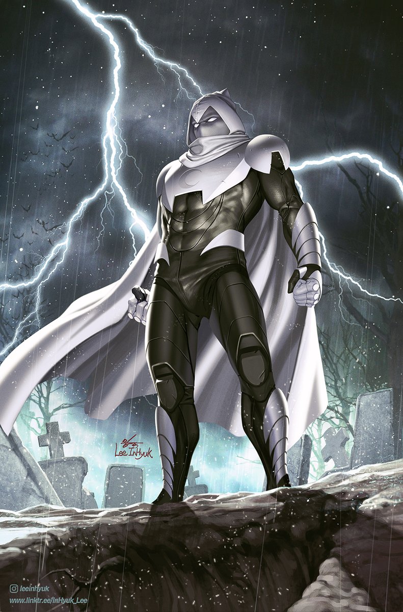 inhyuklee's tweet photo. Moon Knight #28 (Last Days of Moon Knight) https://t.co/N90kQKO1Ud
