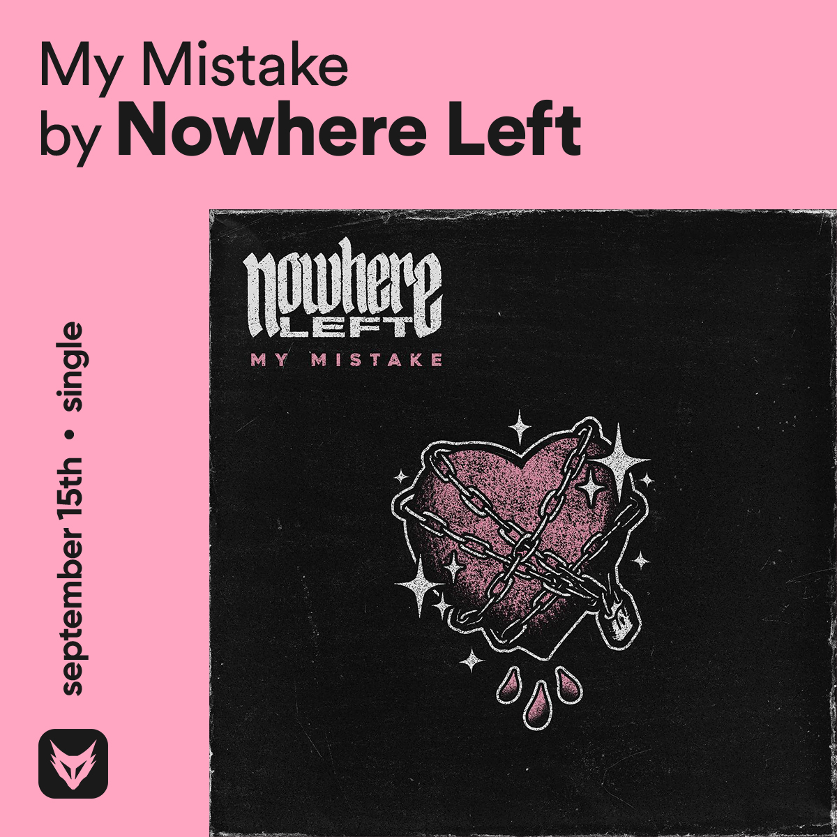 FOXCOREisdead's tweet photo. // #Friday singles, Pt. I.II: September 15th
@nowhereleftband — My Mistake
@ovtlierband — Dead Man Running
#Pathwalker — Your Own Fire
#TheCruel — Dead Light https://t.co/XhqrHlTETS