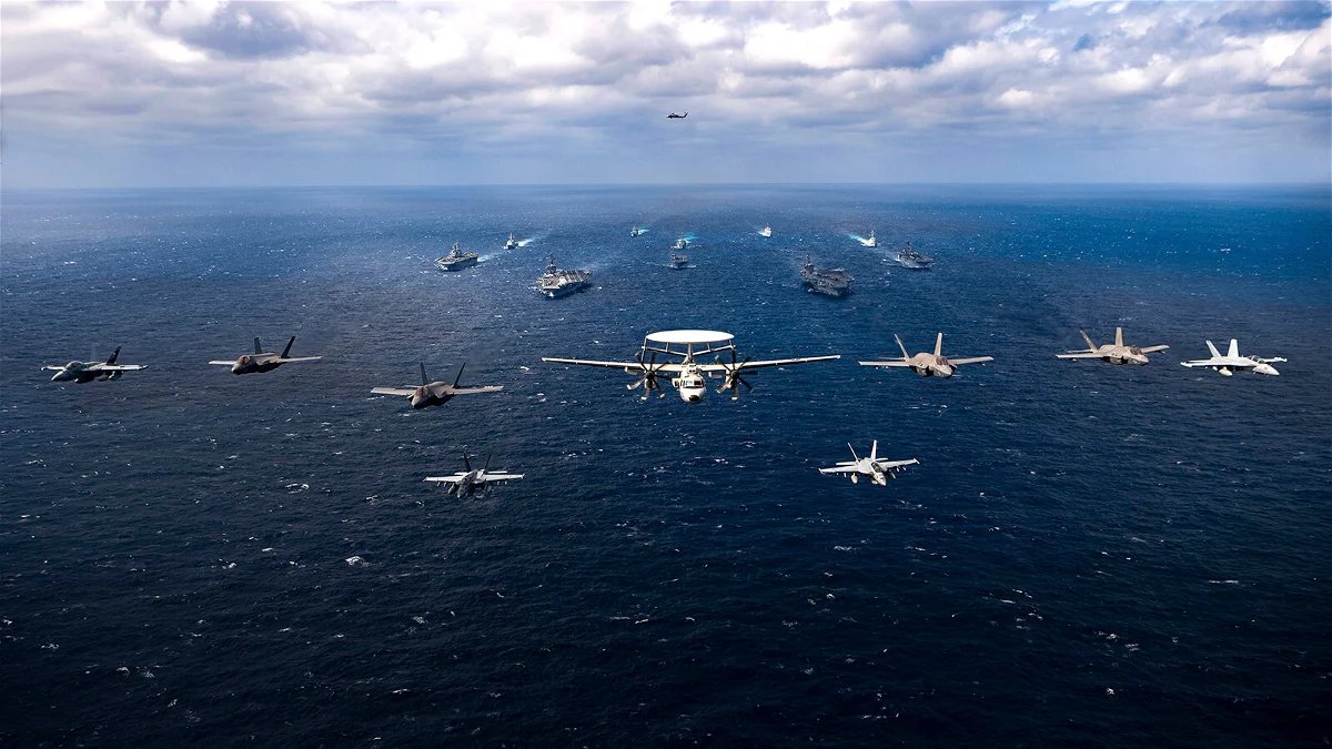 ChuckCallesto's tweet image. BREAKING REPORT: Taiwan Says it Has Detected 68 Chinese Warplanes and 10 Vessels Near Island..

"68 PLA aircraft and 10 PLAN vessels around Taiwan were detected" between Wednesday and Thursday morning, Taiwan's defense ministry said in a statement, referencing China's army and