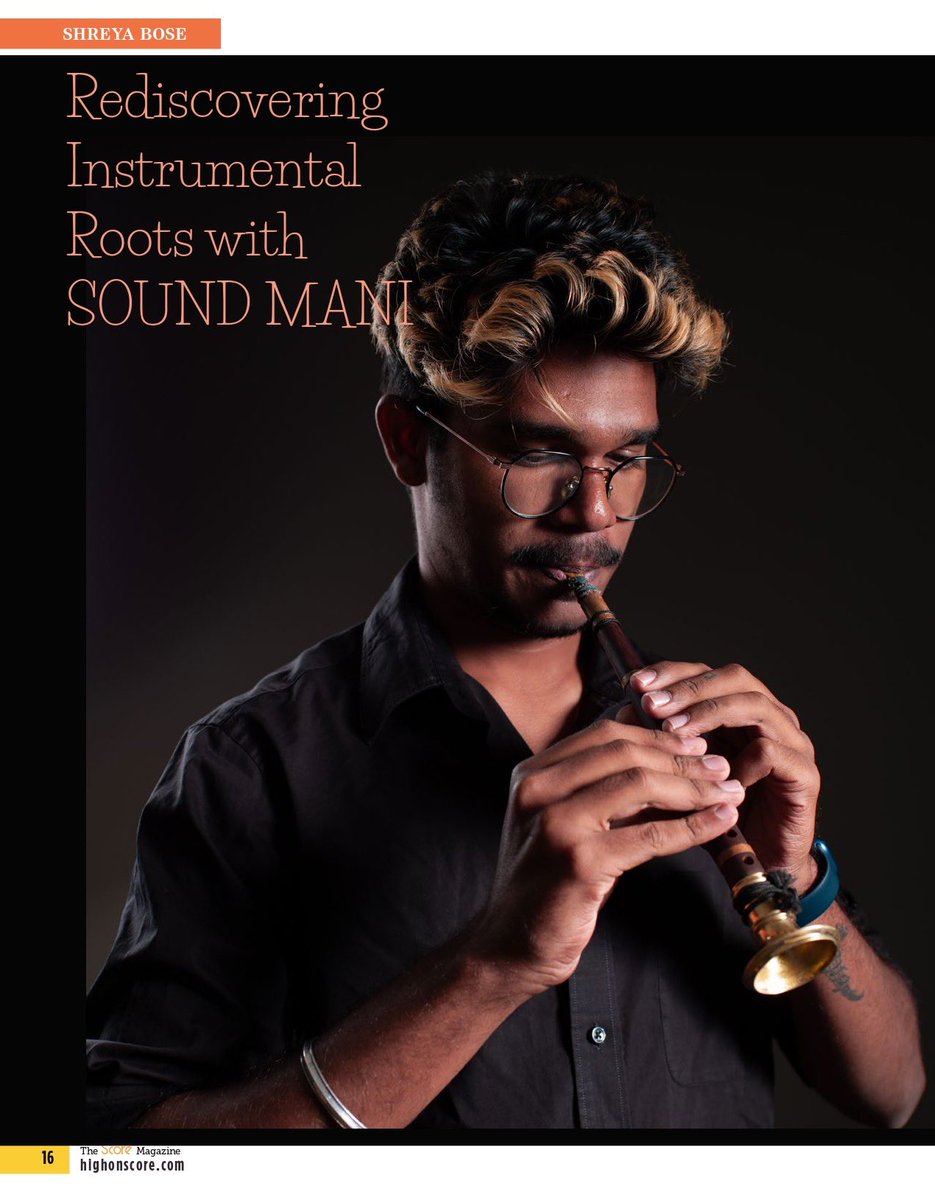 mani_sound's tweet photo. Happy to be featured on The Score Magazine 😁 Thank you Shreya Bose for the write up ❤️
The Score Magazine
#soundmani #thescoremagazine #ancient #tribal #traditional #music #travel #article #isai #research https://t.co/spCDycCu9y