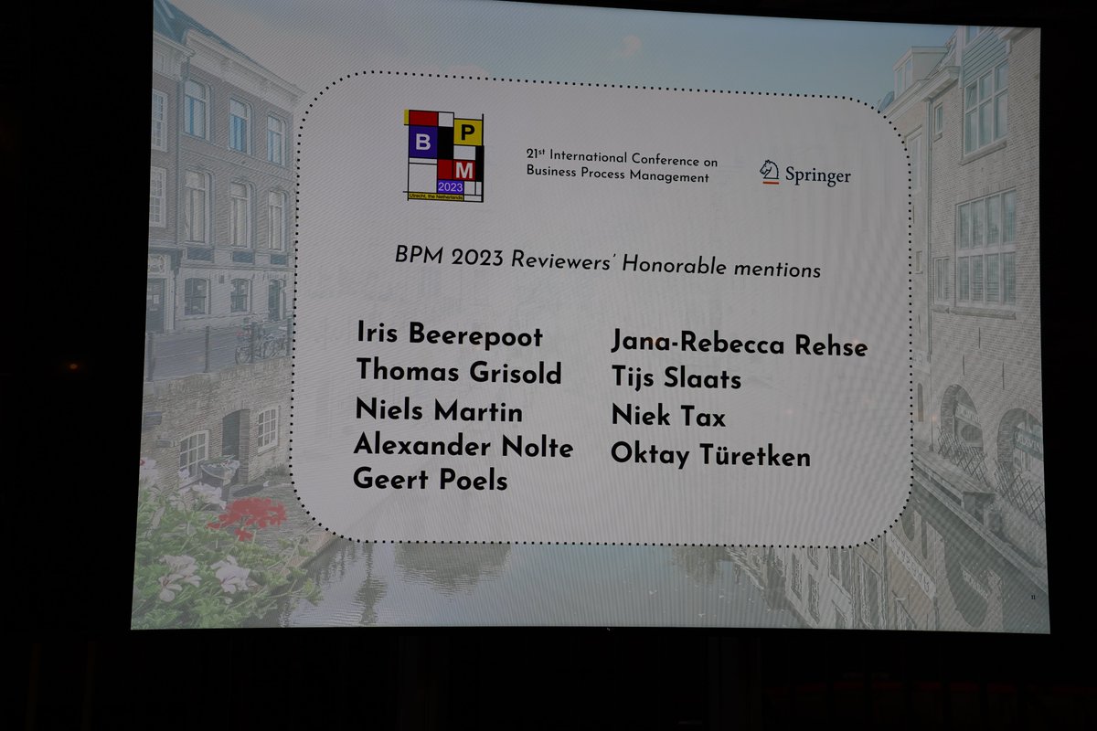 BPM Conference tweet media