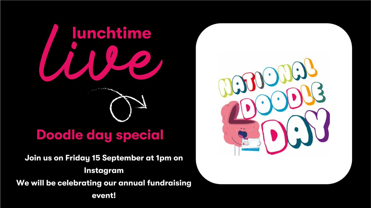 Tomorrow is our annual fundraising event <a href="/DoodleDay/">National Doodle Day</a> 

We are hosting a lunchtime live at 1pm on our Instagram page.

We will be sharing some sneaky previews of some of the doodles and discussing how you can get involved during the day.

See you then: instagram.com/epilepsyaction/