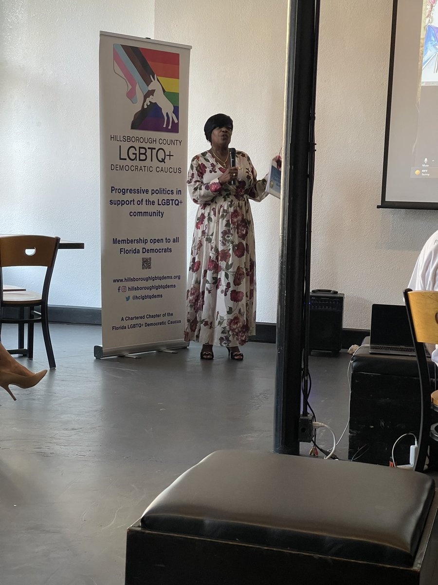 DianneHartFL's tweet photo. Thank you @hclgbtqdems for allowing  @SusanLValdesFL and I to be apart of your meeting tonight. I throughly enjoyed the conversation, and look forward to joining you in the community! https://t.co/CpAVnmMJ4j
