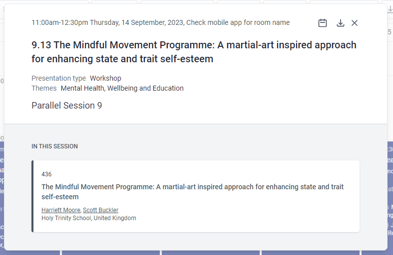 If you have a long trip back, come to Room MB 554 at 11am to wind down with some relaxing, mindful movement.
#BERA2023 <a href="/TheEdiout/">The Moore</a>