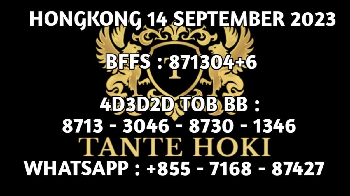 HokiTante's tweet photo. YANG MAU ANGKA JP PREDIKSI TOGEL AKURAT UNTUK BERBAGAI PASARAN DARI TANTE HOKI

WHATSHAP : +855 716887427
TELEGRAM : +855 718691315

#togelhk #togel #togelonline #togelsgp #d #togelhongkong #togelsydney #togelsingapore #prediksitogel #bandartogel https://t.co/r1tKvlUf4Q