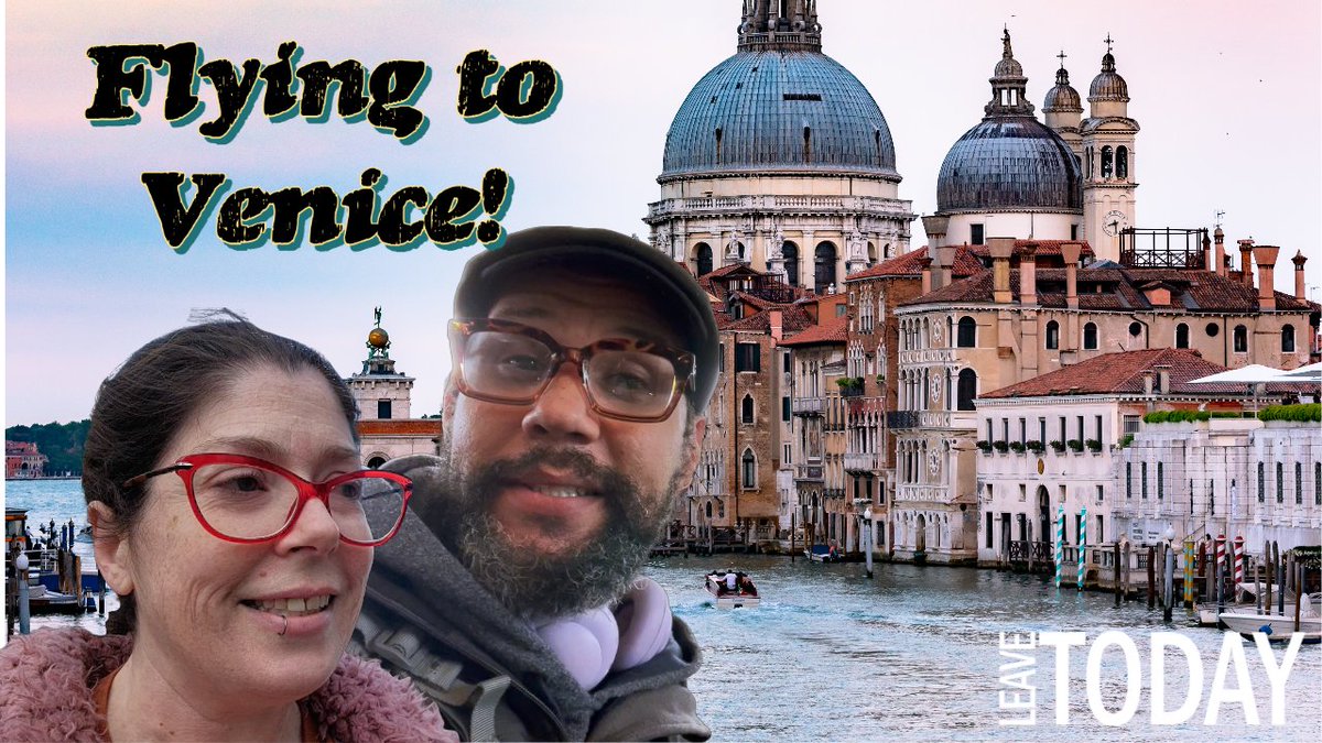 leave2day's tweet photo. It's been far too long since we've been to Europe (it even pre-dates us making videos)! So let us take you on Leave Today's premier Europe destination vacation, as we fly to Venice, Italy! 

👉🏽https://t.co/tBHl1I0PaY 

#travel #travelvlog #venice #italy #youtube #leavetoday https://t.co/J3FyBQ8qMI