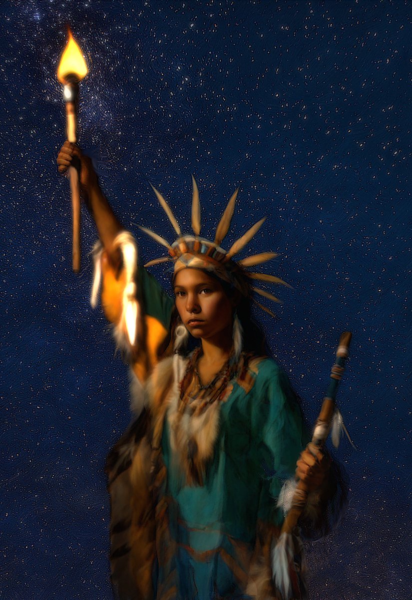 ahamagi's tweet photo. "Liberty"
by Ahamagi, 2023. https://t.co/Hzv5A3DzZS